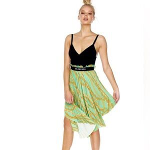 Balenciaga Asymetric Printed Skirt